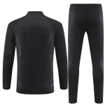 Kinder Manchester United Training Sweatshirts Viertelreißverschluss 2023-24 Navy